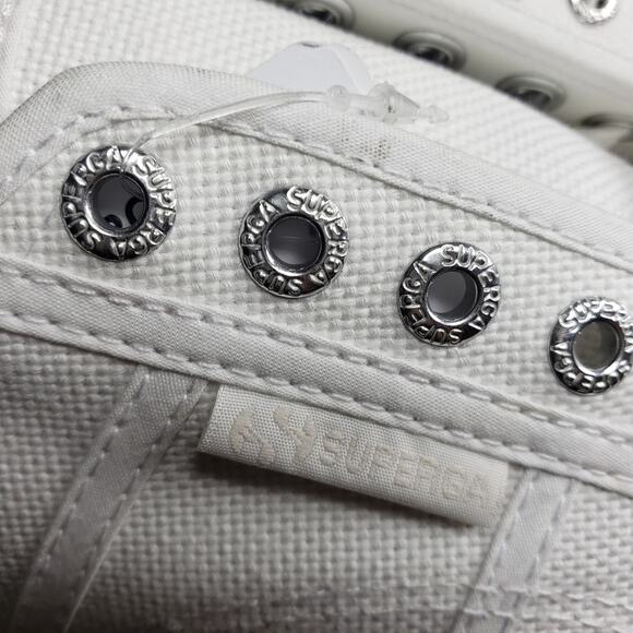 SUPERGA 2790 Candy Sneaker in Hot Pink Multi 6/36 Rainbow‎ Platform Shoes - Picture 8 of 14